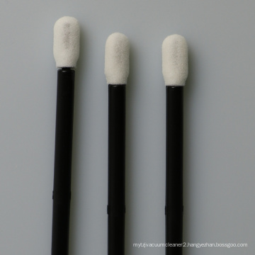 Black PP Stick Double Head Foam Tip Swab